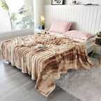 Velvet Print Throw