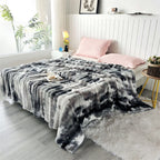 Velvet Print Throw