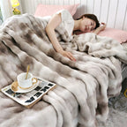 Modern Striped Throw