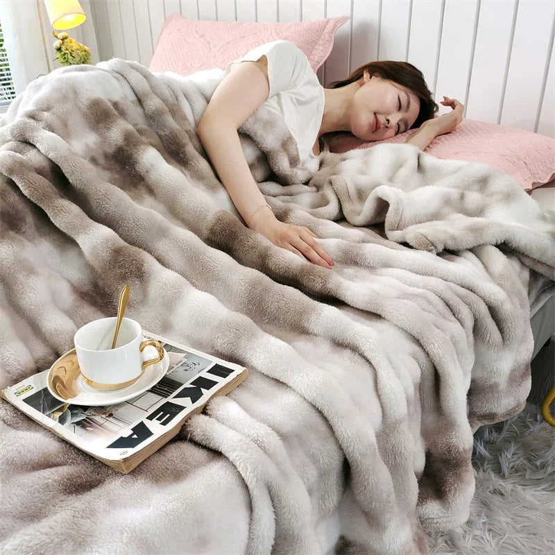 Modern Striped Throw