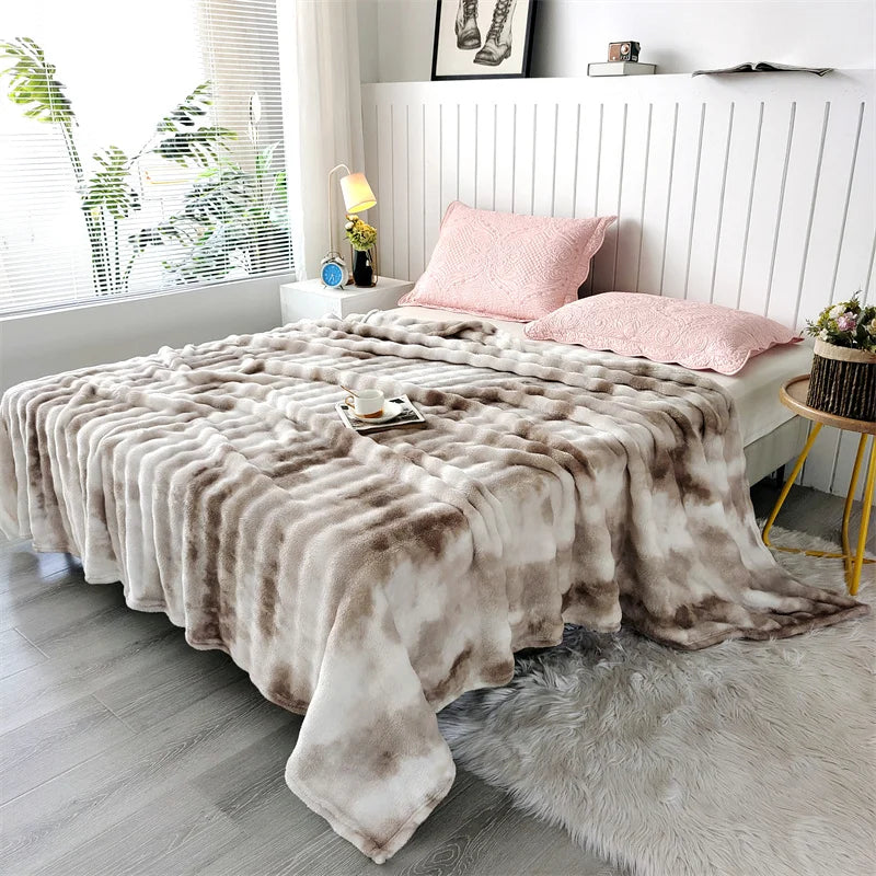 Modern Striped Throw