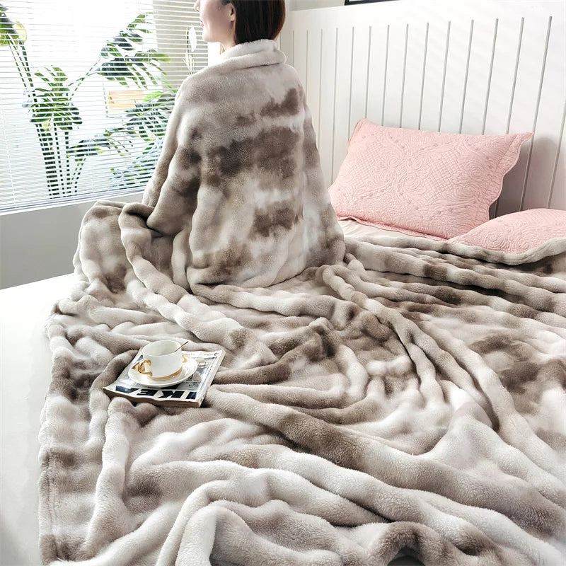 Modern Striped Throw