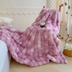 Bubble Cloud Fleece Blanket