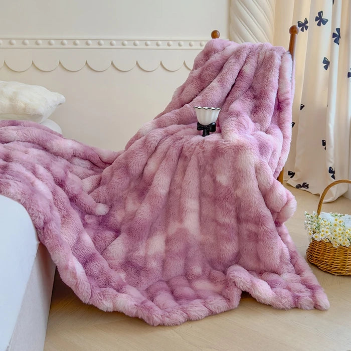 Bubble Cloud Fleece Blanket
