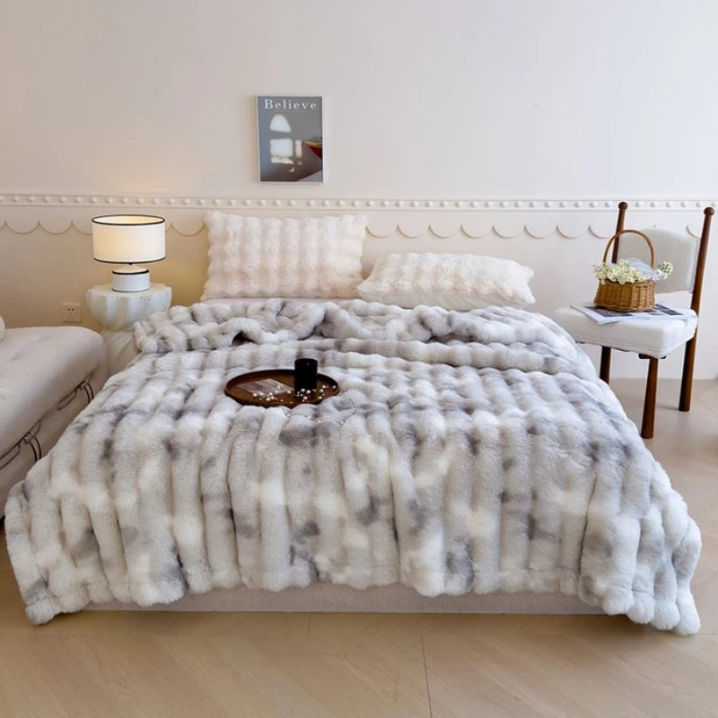Bubble Cloud Fleece Blanket