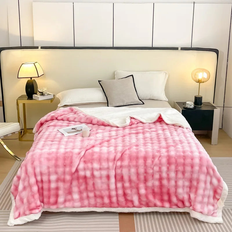 Nordic Lamb Fleece Throw