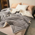 Faux Lambswool Sofa Blanket