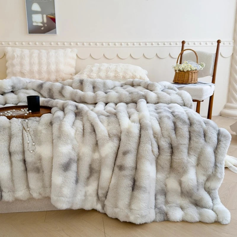 Bubble Cloud Fleece Blanket