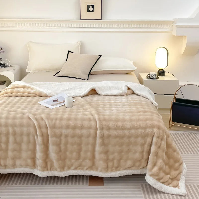 Nordic Lamb Fleece Throw
