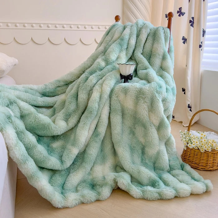 Bubble Cloud Fleece Blanket