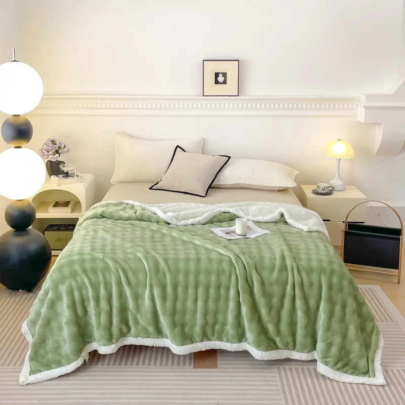 Nordic Lamb Fleece Throw