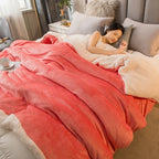 Double-Sided Wool Throw