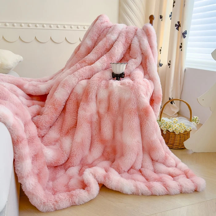 Bubble Cloud Fleece Blanket