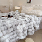 Bubble Cloud Fleece Blanket