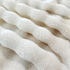 Faux Rabbit Fur Blanket
