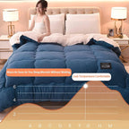 Reversible Sherpa Fleece Comforter