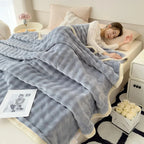 Coral Velvet Blanket