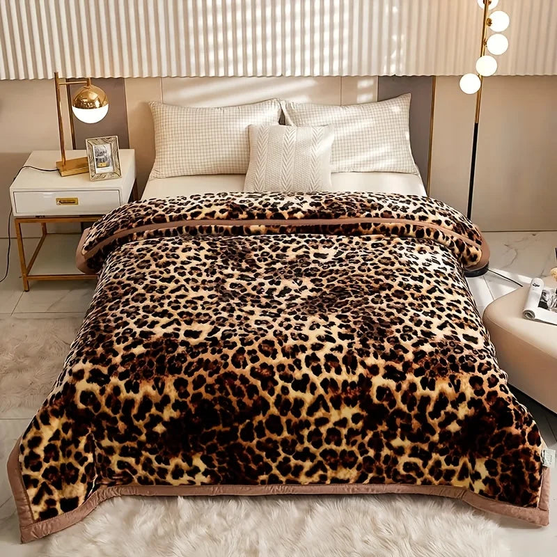 Raschel Mink Throw