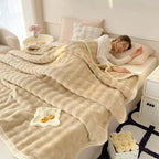 Coral Velvet Blanket