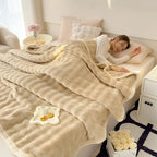 Coral Velvet Blanket