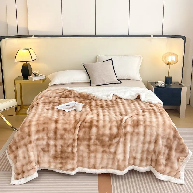 Nordic Lamb Fleece Throw