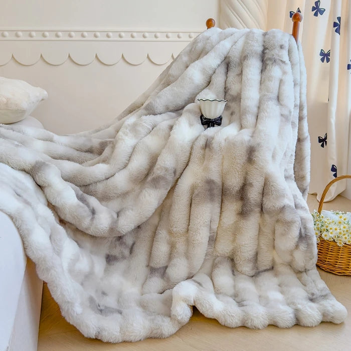 Bubble Cloud Fleece Blanket